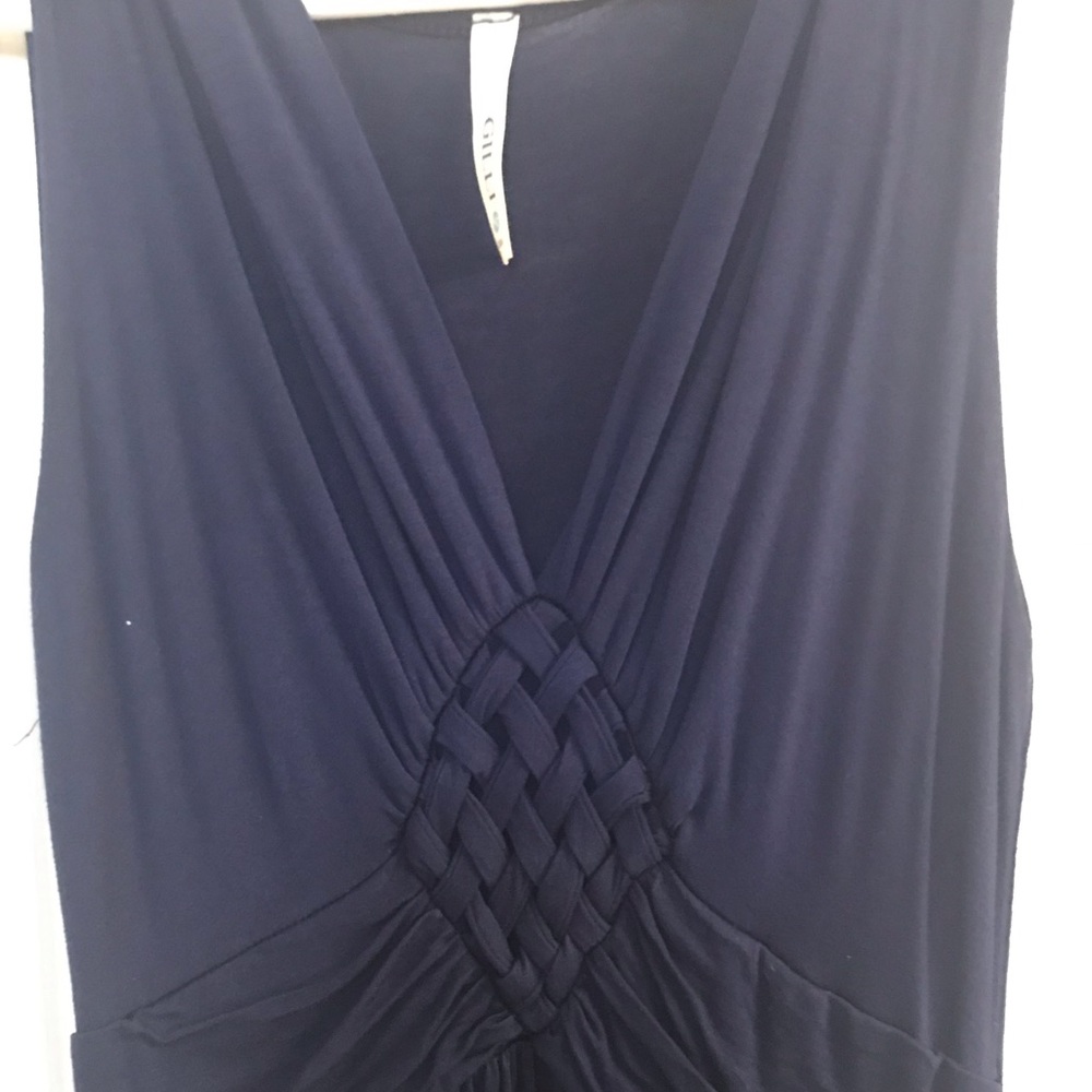 Like new Gilli Navy Maxi Dress